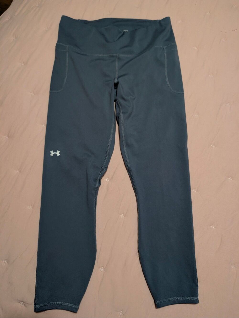 Under Armour Women's Gray Fitted Leggings Size L/G